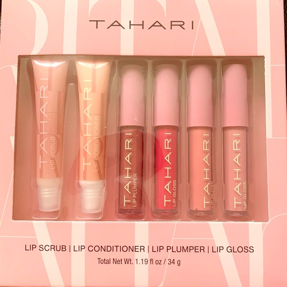 Tahari 6 Piece Lip Care Gift Set - Picture 1 of 2